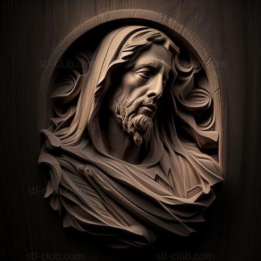 3D model st jesus (STL)